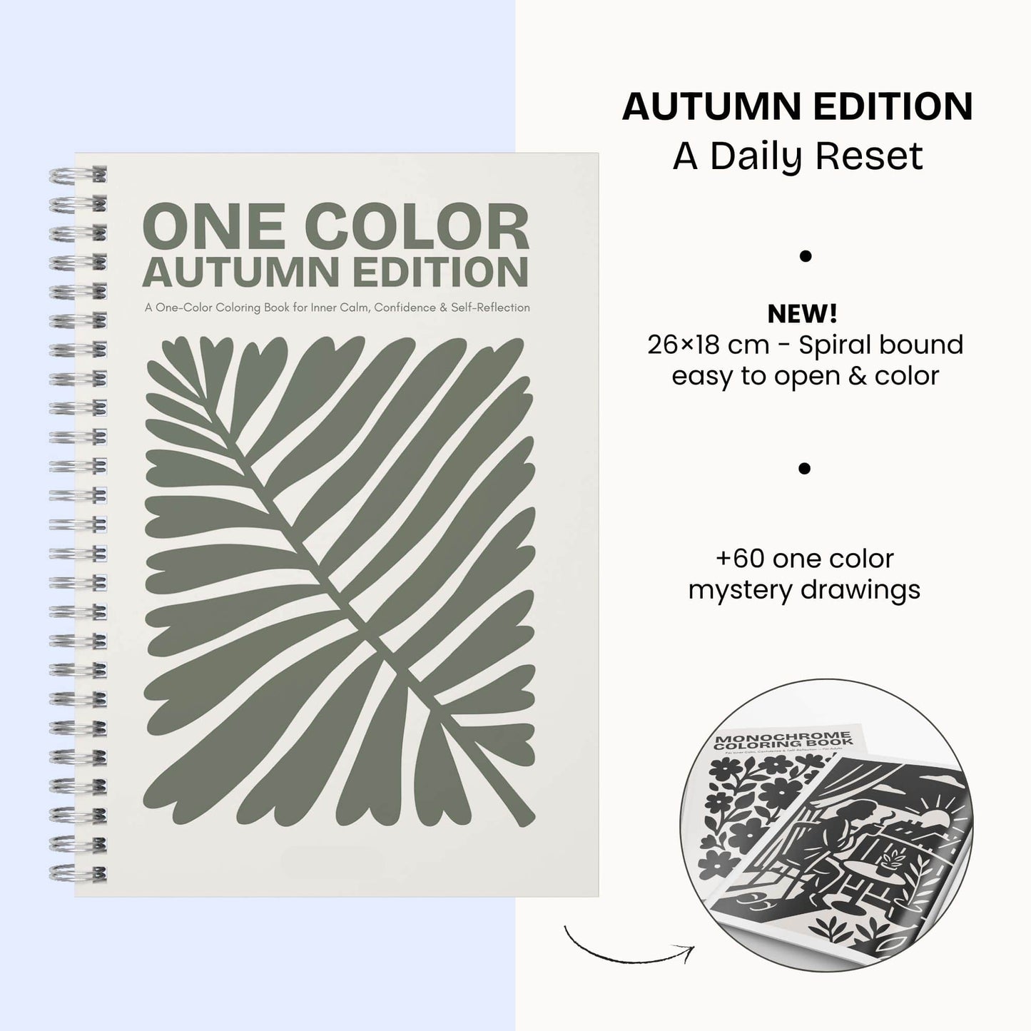 One Color Coloring Book - Autumn Edition (New)
