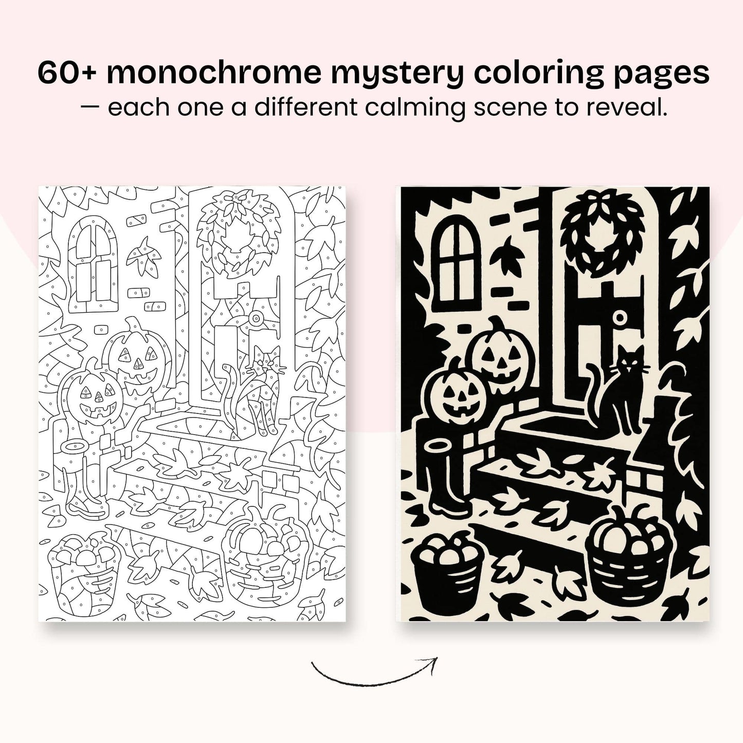 One Color Coloring Book - Autumn Edition (New)