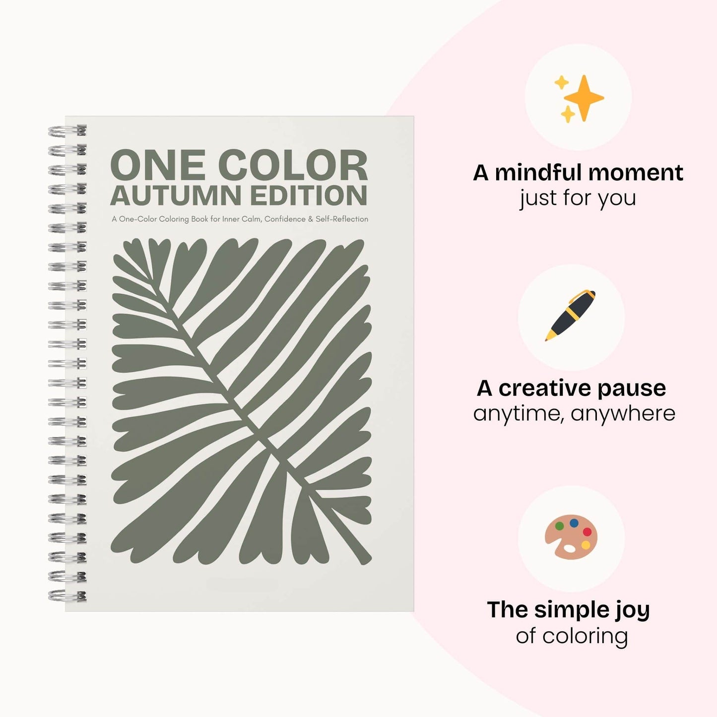 One Color Coloring Book - Autumn Edition (New)