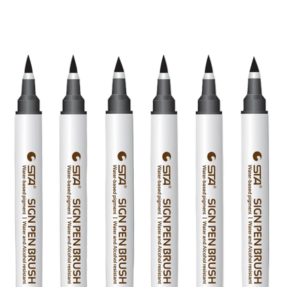 6-Piece Coloring Pen Set